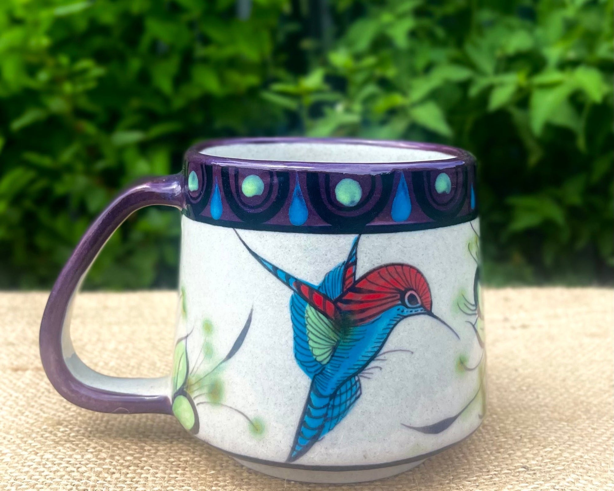 Taza de Colibri -Morado