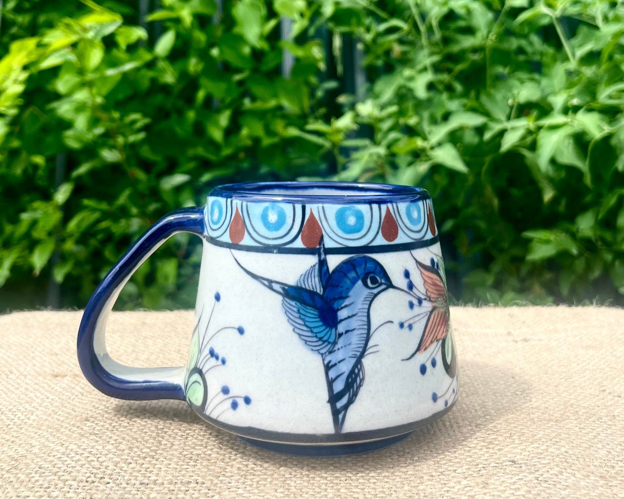 Taza Colibri Azul